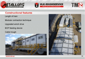 Constructional features